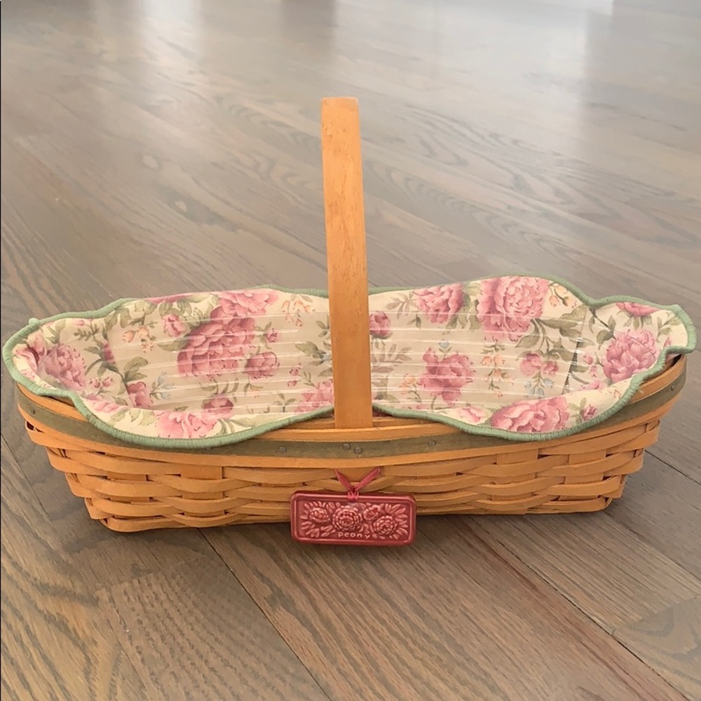 Longaberger Peony Basket